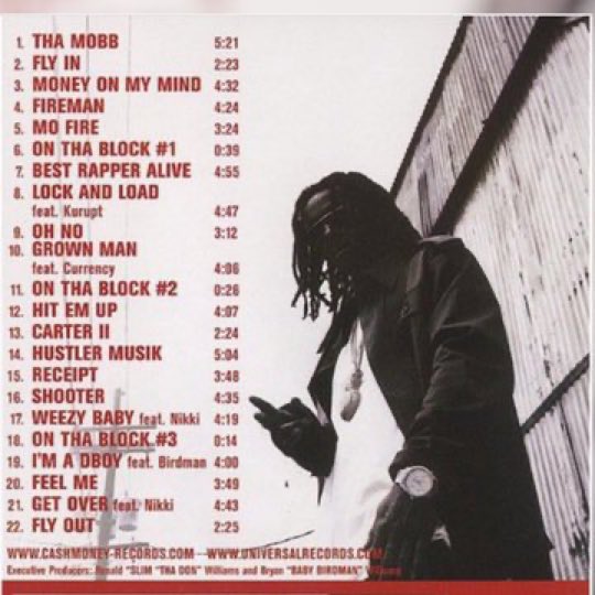 Thehotone32's tweet photo. Happy 20th anniversary to Tha Carter II! Wayne's masterpiece. The moment the world knew greatness was brewing. 🐐 #LilWayne #ThaCarter2 #HipHopClassic https://t.co/LCwjPib5By
