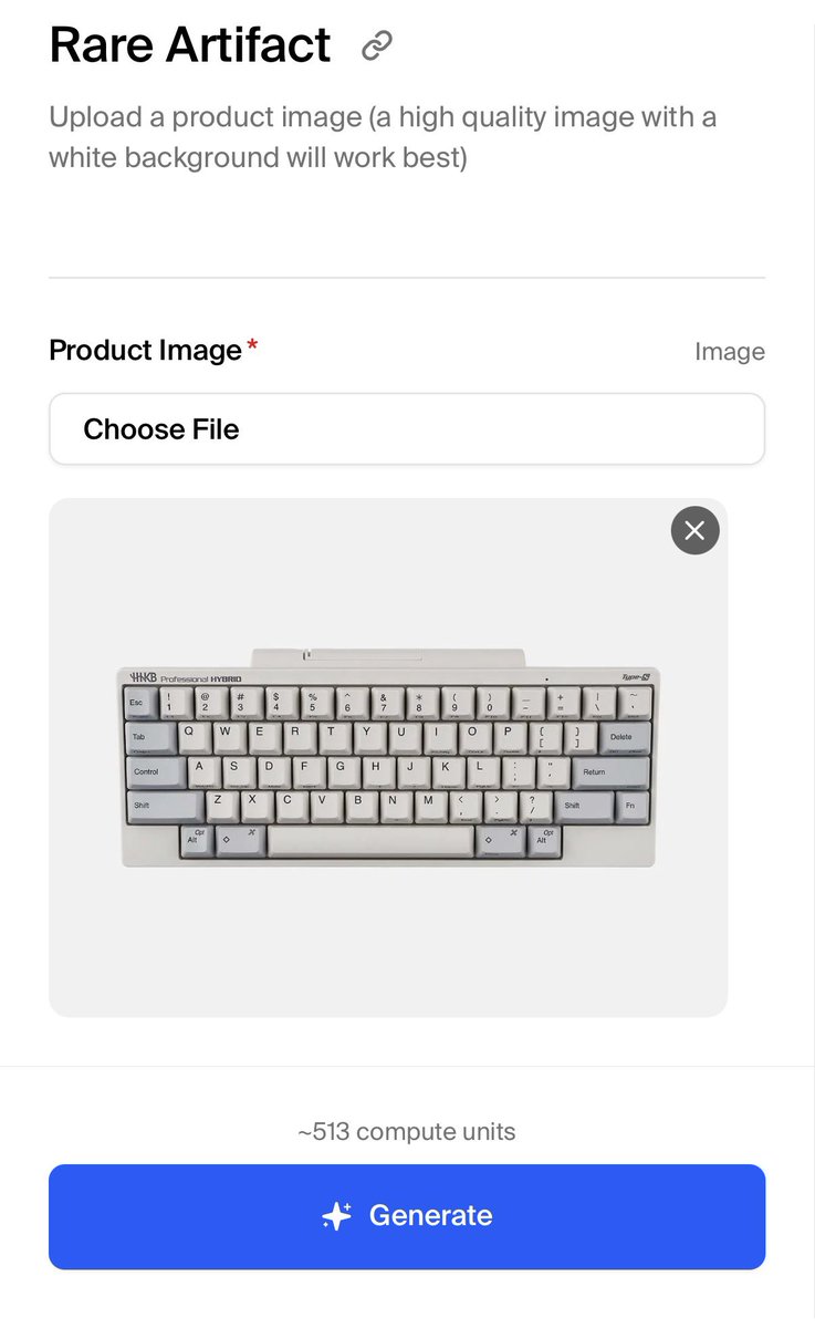 Fiz isso usando o modelo "Artefato Raro" de @krea_ai.
Ele executa o Nano Banana Pro —> Kling 2.5 com base em uma image