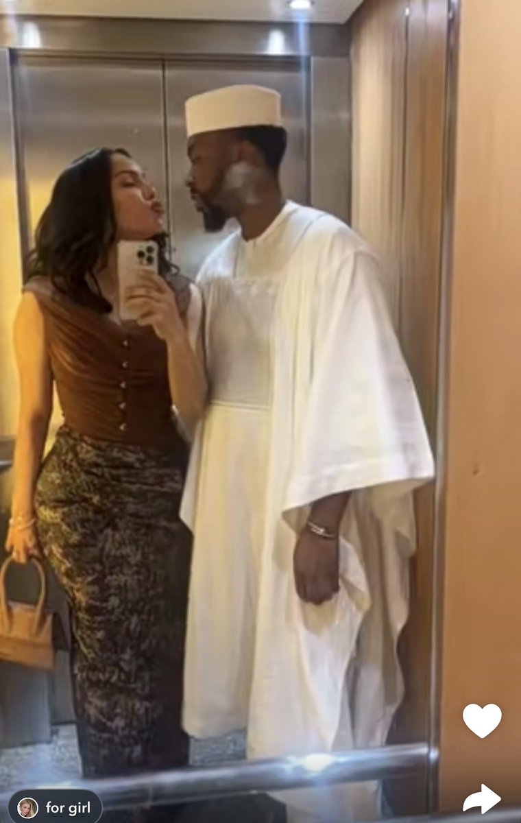 officialsommy41's tweet photo. Maria Chike and the husband 
Love lives here ❤️❤️ https://t.co/NpPLF83Eku