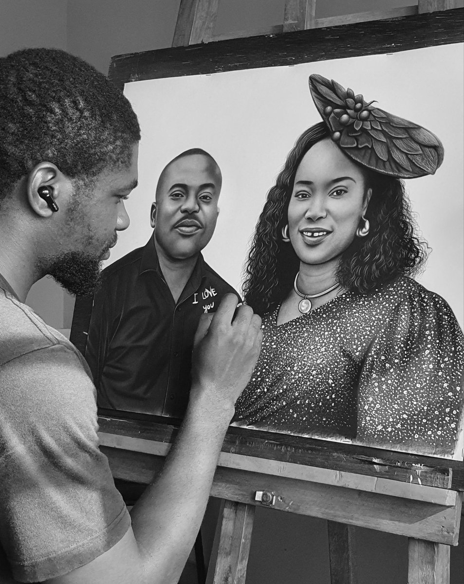 Me &amp; Pencils, a romance made in heaven😄…

I’m in love with drawing ✍🏽