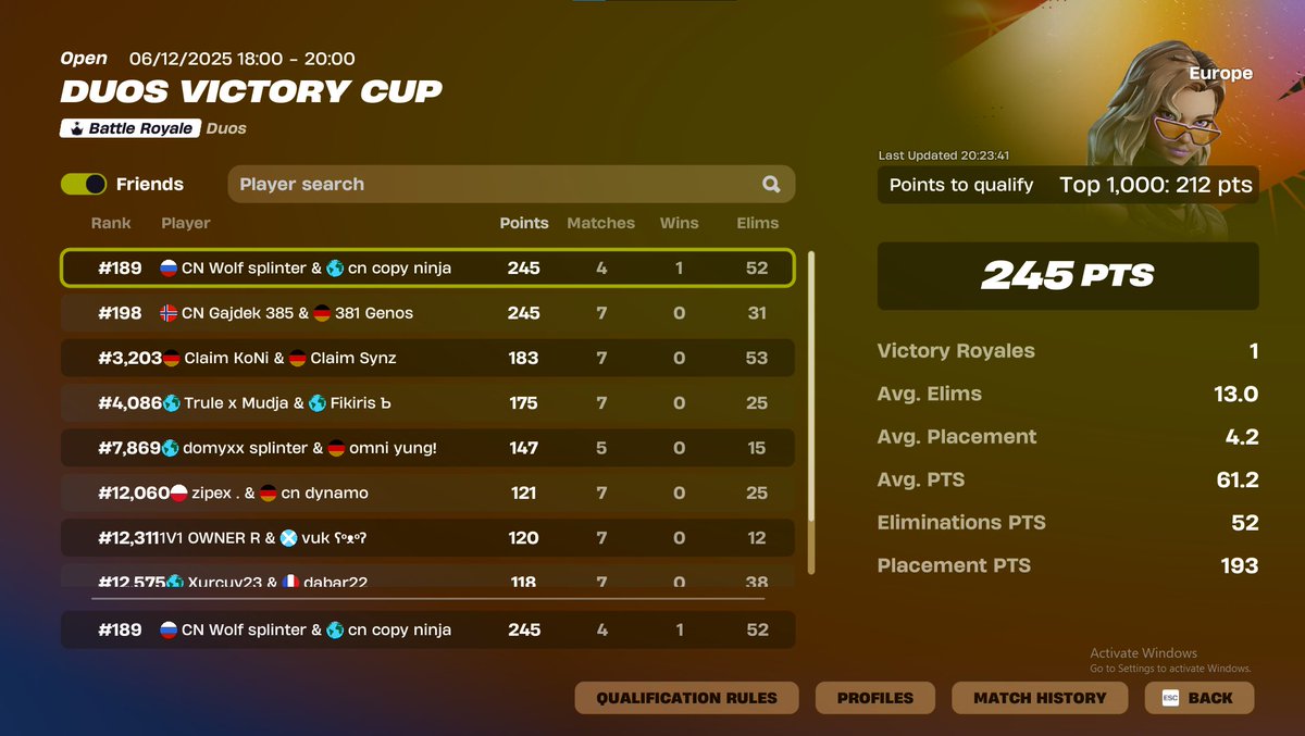 qualed finals  w/<a href="/joxzyy13/">Joxzy</a> <a href="/CNteamEU/">Cracked Nation</a>