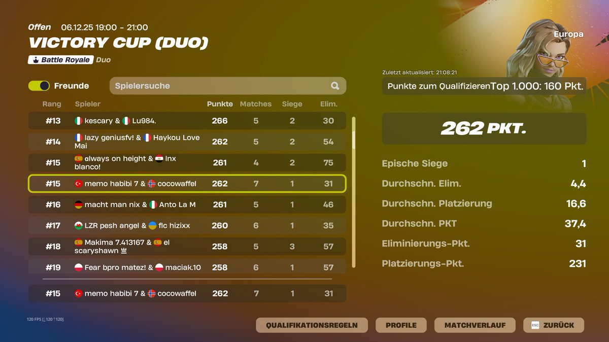 30 min early qualed mit <a href="/Memofnr/">memo</a> auf diese lockere