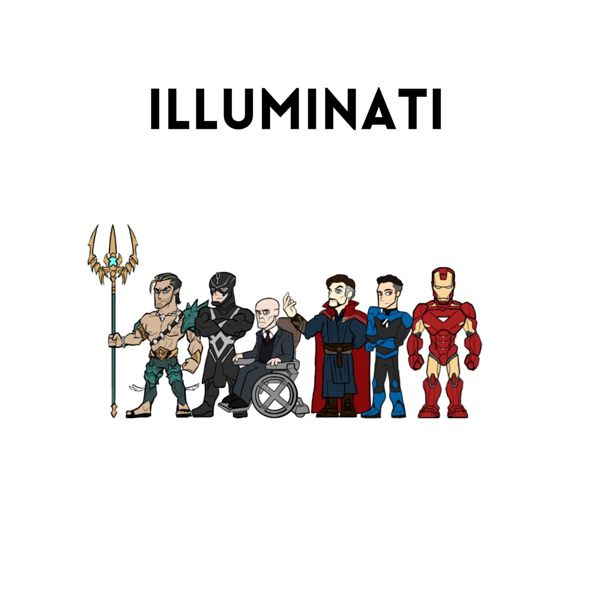 Torart0606's tweet image. ILLUMINATI  — Tiny-Book Edition 
Which version is your favorite?”

#TinyBook #FanArt #ArtistsOnX #MCU #Marvel #ComicFans #Art