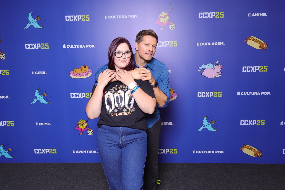 MyPrideSPN's tweet photo. Realizei um sonho 🤧 my dream come true ❤️ @RobBenedict @mishacollins https://t.co/0oOwWM24ur