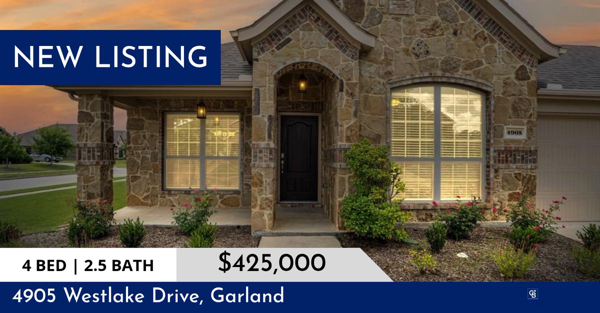 dhcb's tweet image. 📍 New Listing 📍 Take a look at this fantastic new property that just hit the market located at 4905 Westlake Drive in Garland. Reach out here or at (214) 535-7858 for more information!

Listed by Stevie Gibbons

Debbie Holla... dholland.cbapex.com/showcase/4905-…