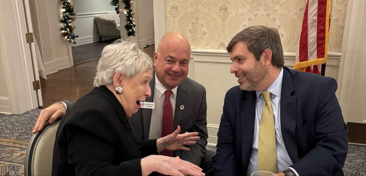 LukeFarleyNC's tweet image. ‘Tis the season…to visit the ladies of the Lower Cape Fear Republican Women’s Club. Great seeing a few Republican men too, like my friends @danescalise and @JohnHinnant.