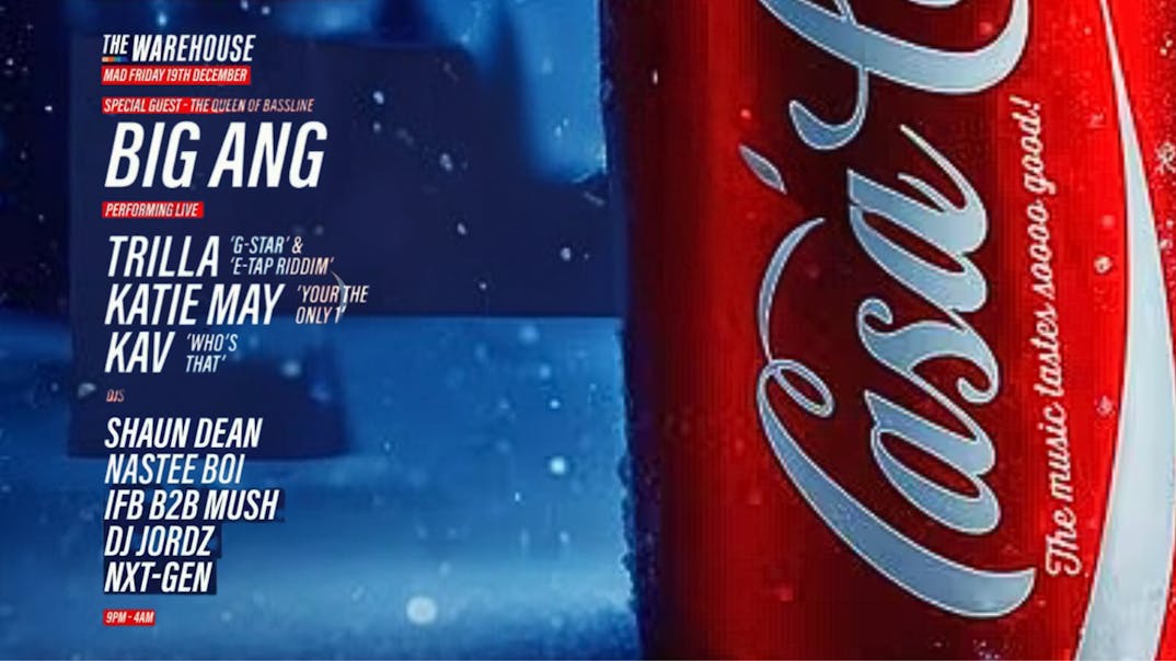 Casa Loco 
The Warehouse - Leeds
19th December - 11pm

theleedswarehouse.com/event/casa-loc…