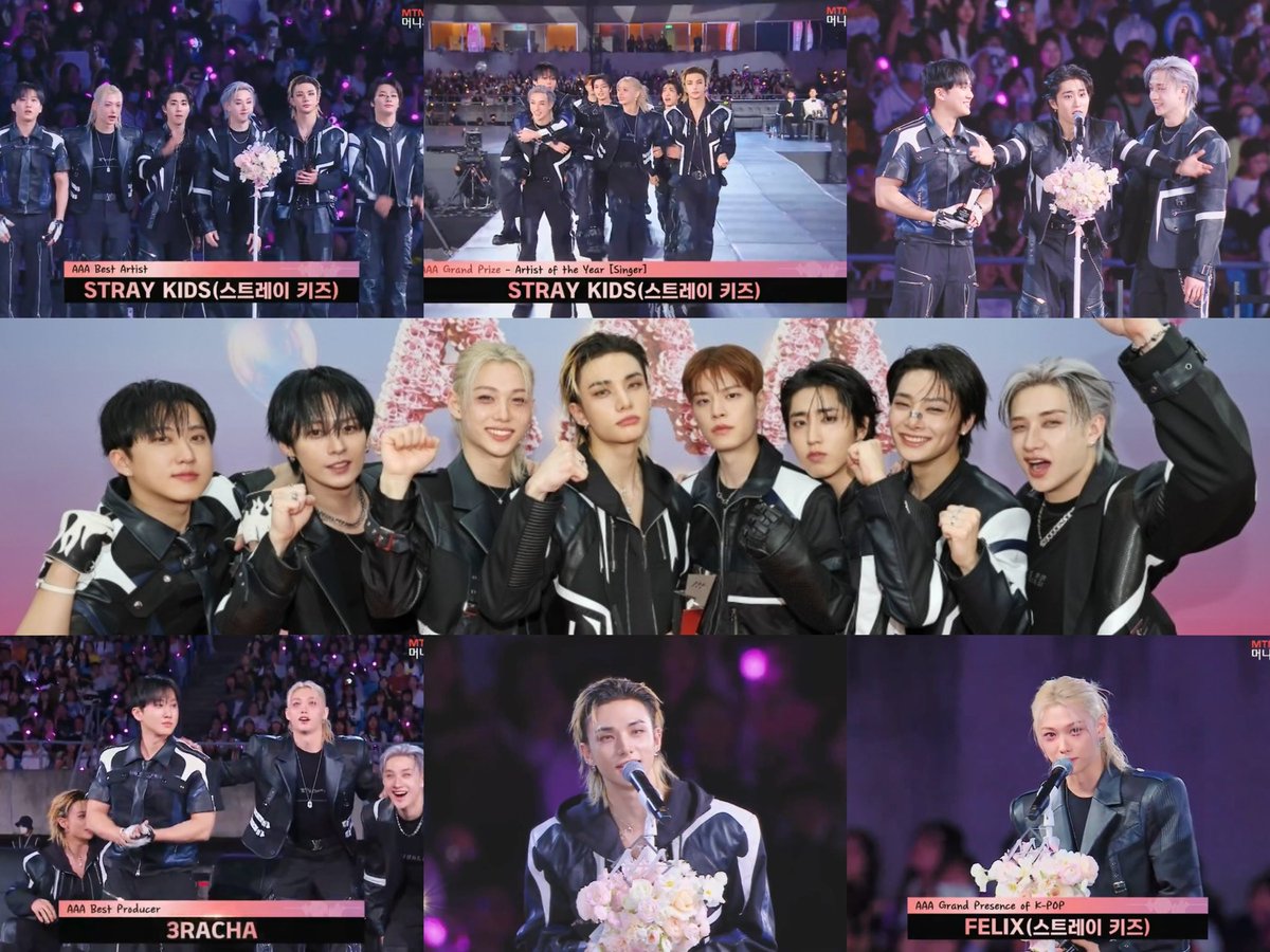 AAA2025] Congratulations @Stray_Kids ได้รับ 8 รางวัลจากงาน 2025