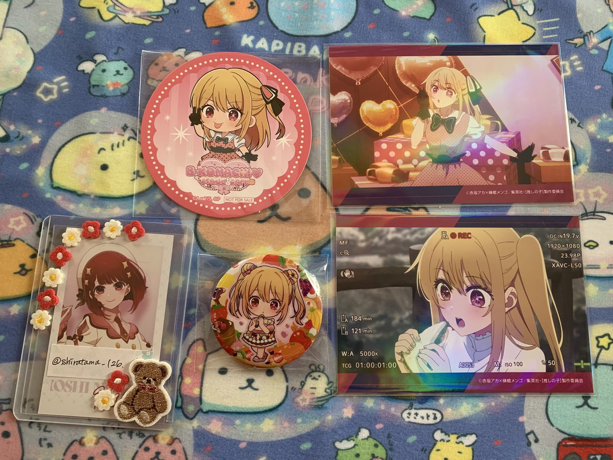 交換】 推しの子 B-KOMACHI♡STAGE CAFE スイーツパラダイス スイパラ