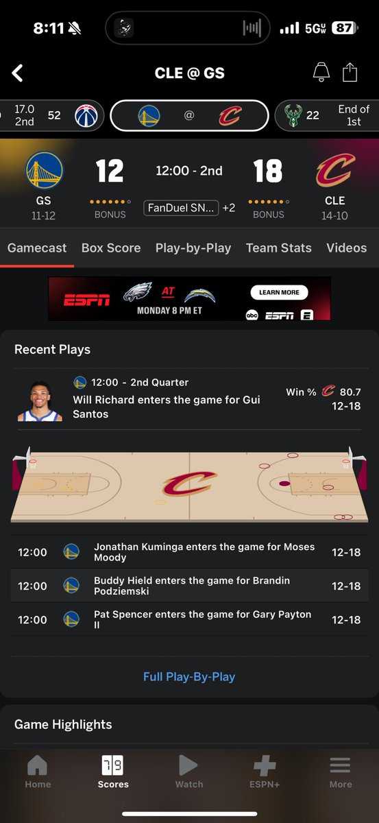 Piezon12's tweet photo. My nigga does that shii say 12 and 18 after 12 mins of play????🧐🧐 https://t.co/1JE2oMpOJQ