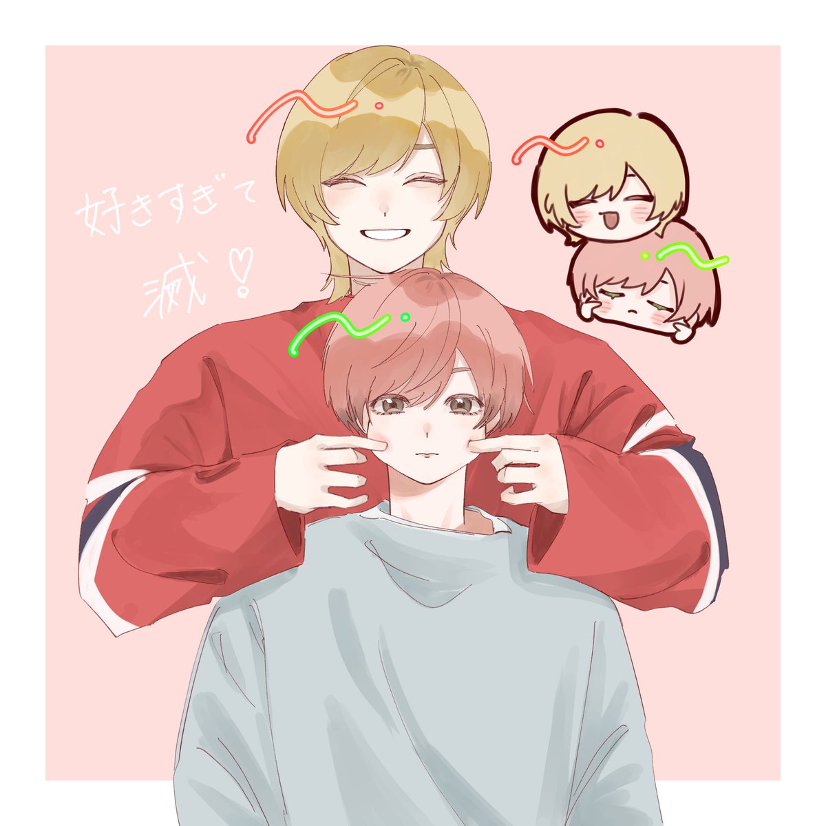 #うらたぬ王国の美術館 #天月イラスト部 
滅❣️