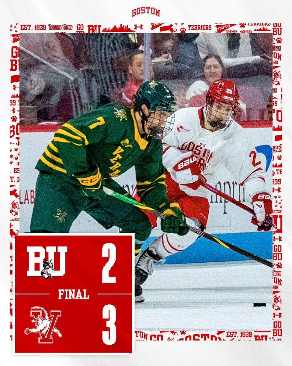 TerrierHockey's tweet image. Final.