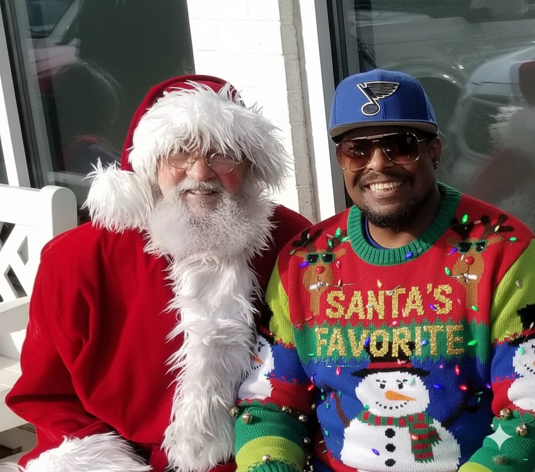 DaKount's tweet image. Let the celebration begin! My birthday is this week and then comes Christmas! Thank you for the birthday wish Santa 🎅🏾👍🏾😊!
@CharlieMarlow_ @andybankertv @reneknottsports @sherylunderwood @PERTZFOX @AugieNash @earlaustinjr @djkut 🥳🎄