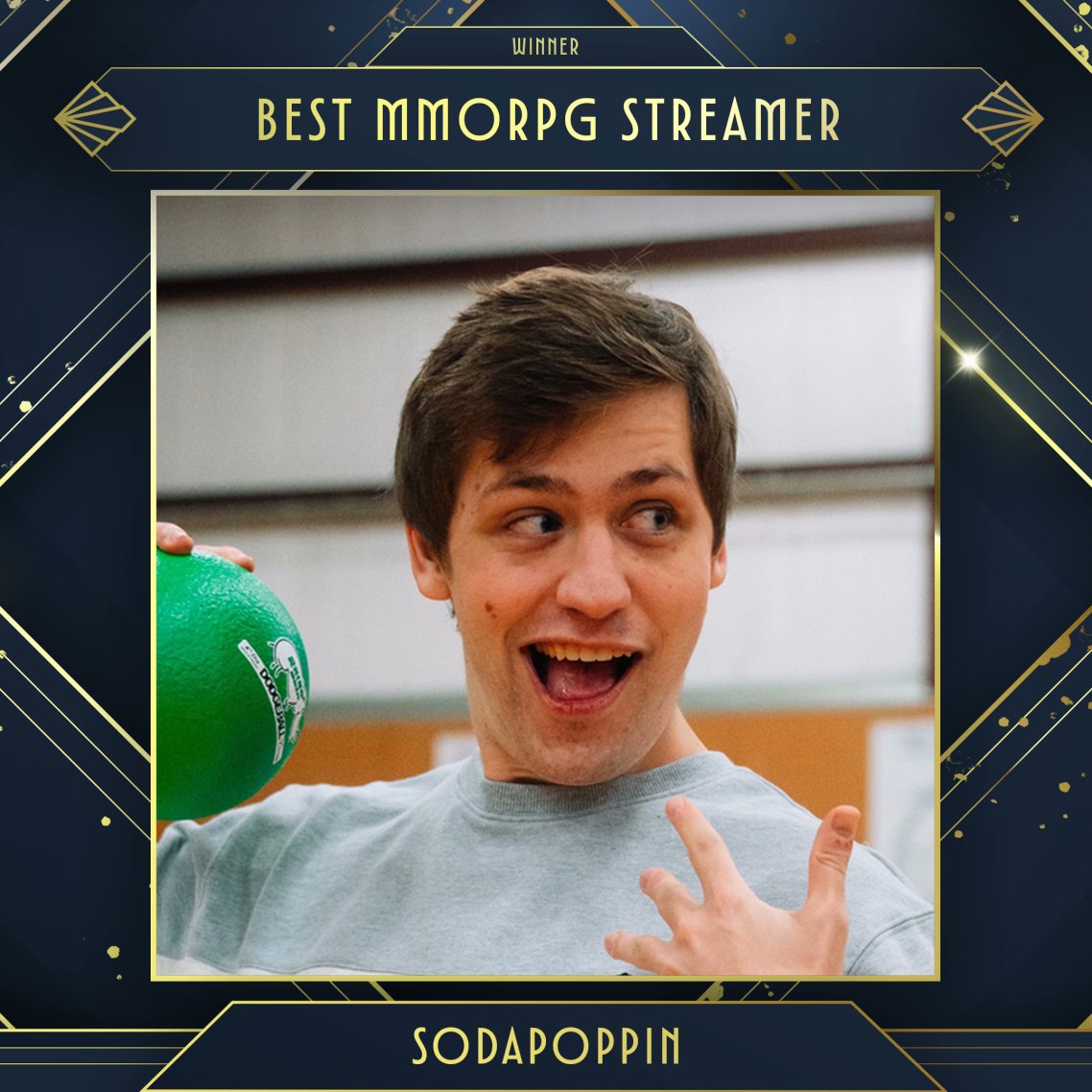 StreamerAwards's tweet photo. Chance hasn't left his house since 2021 and that's probably why he won this award

Congrats to @Sodapoppintv for winning Best MMORPG Streamer! 😎 https://t.co/e6h12XuOUj