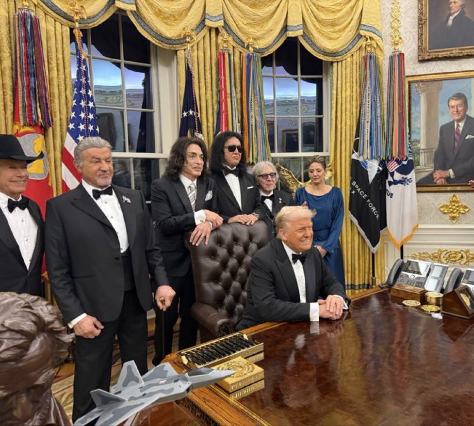 I didn’t know I was voting for this! 
🤣🔥🎸🤠🥊