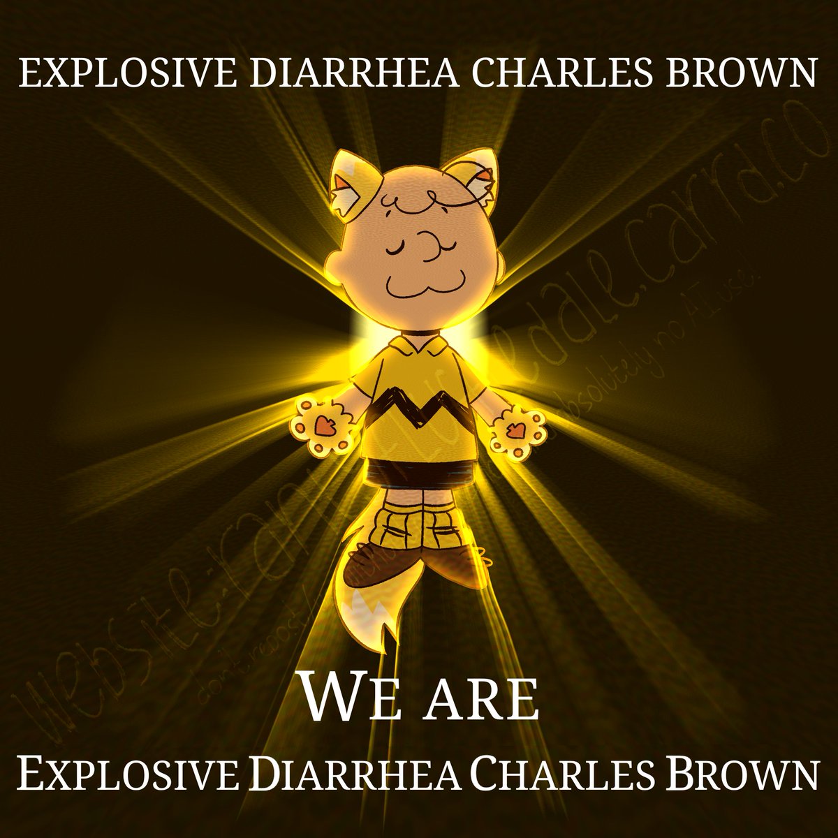 ranty_fluffle's tweet photo. ..you know who else is immortal?

we are EXPLOSIVE DIARRHEA CHARLES BROWN 🐾
we CARRY THE FLAME 🔥
we'll FIGHT FOR THE BEASTS INSIDE US 🐺
we'll HONOR HER NAME 💛
#peanutstwt #sandrafluffledale #ranty_fluffle #shadowbantest https://t.co/QDZJLvHKfa