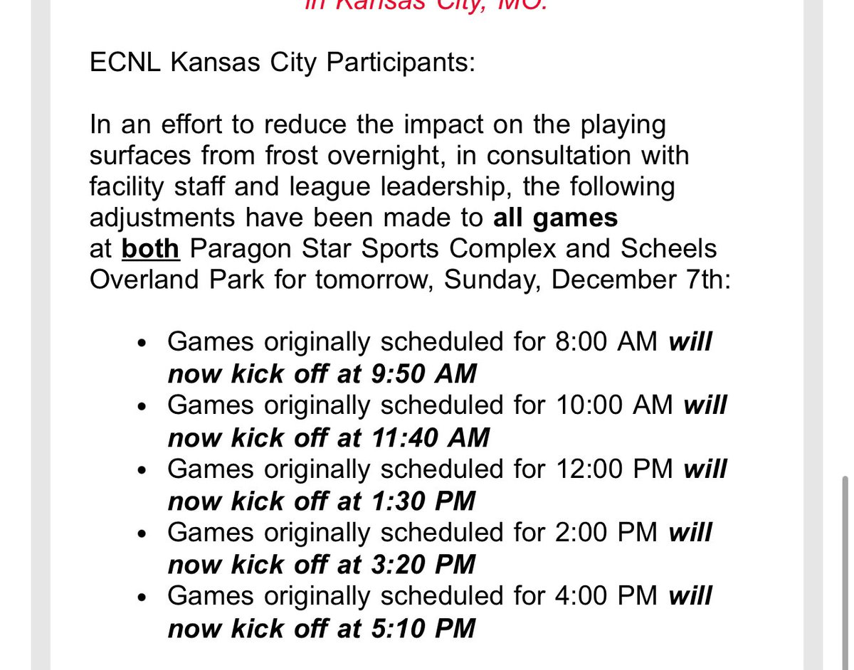 08g_fc's tweet photo. Updated time for tomorrow!! We will now kick off at 1:30pm https://t.co/shHgSlMWAQ