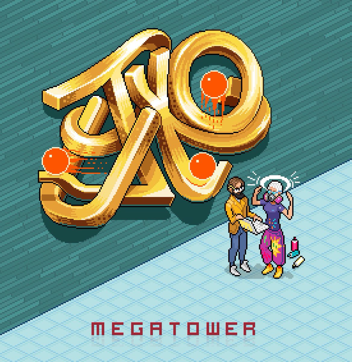 MegapontNFT's tweet photo. MegaGraffiti 👌 https://t.co/mcskvqvCPH