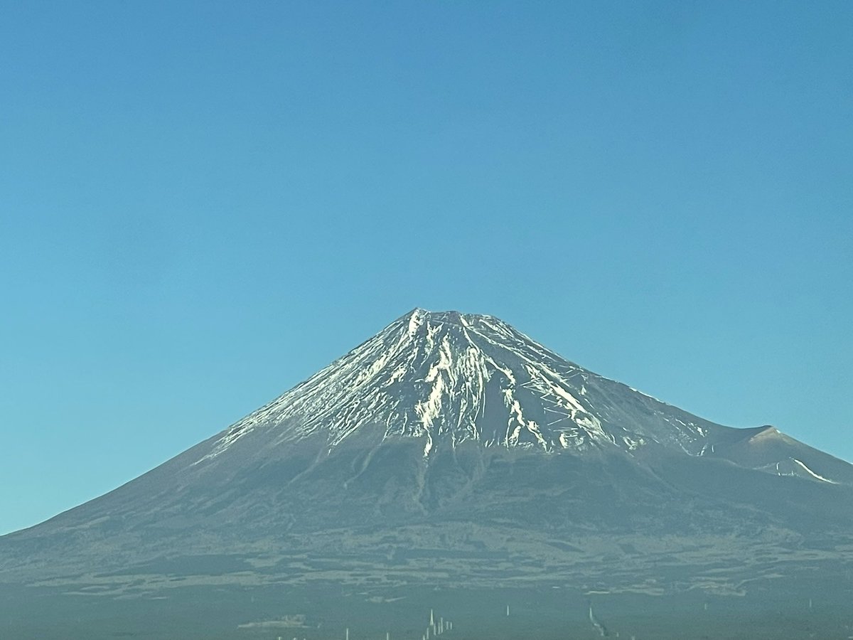 富士山🗻メッチャ綺麗だ😍