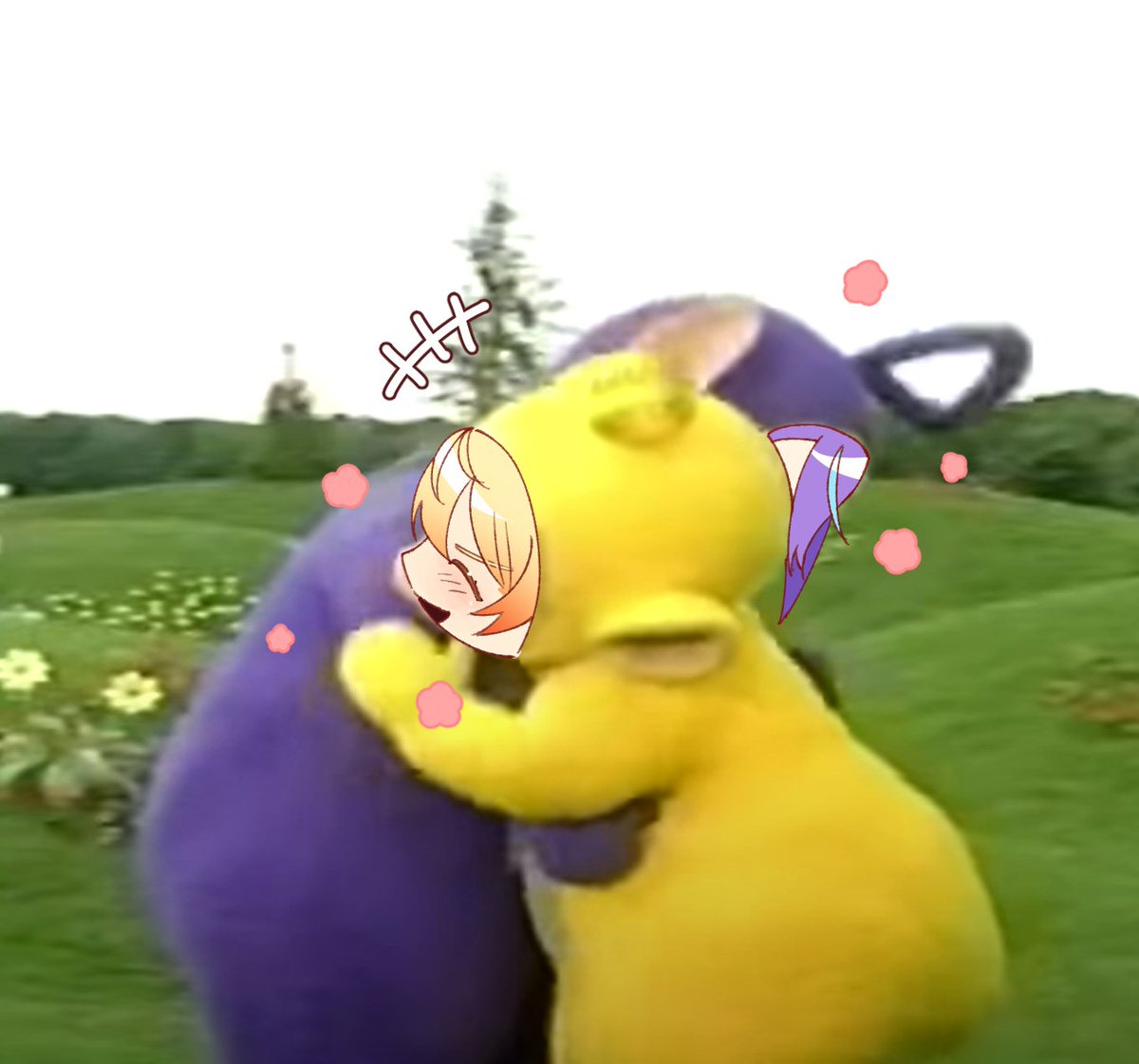 i fear school has reclaimed me as their servant but here is some tsukasa as xhs refs #prsk_FA +ruikasa teletubbies