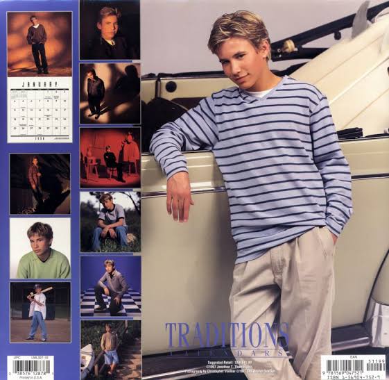 Breaking: the 1998 Jonathan Taylor Thomas calendar is fully compatible with 2026. Yes, the universe wants you to relive your teen idol era.