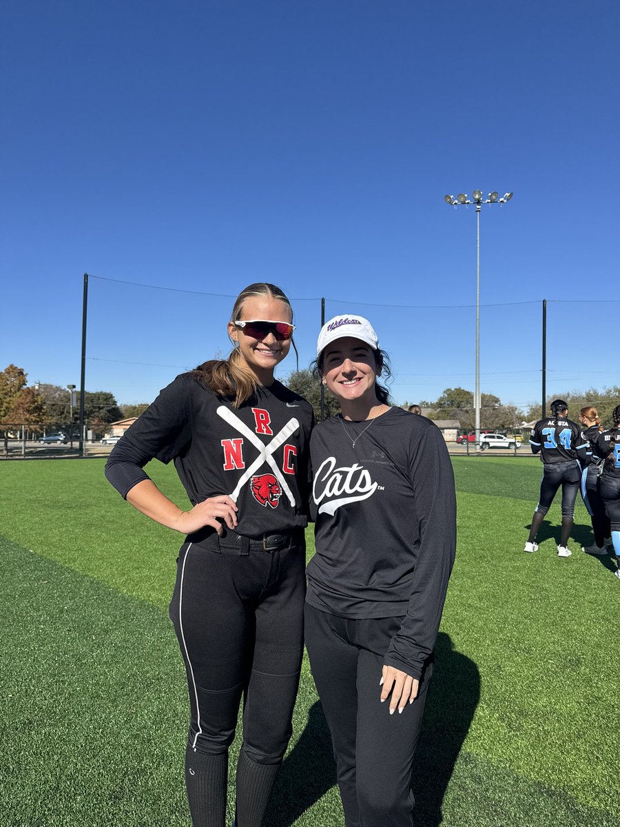 had the best time at ACU today! thank you coaches <a href="/coachkoons/">Jo Koons</a> <a href="/cam_hutcherson/">campbell hutcherson</a> <a href="/KenedyHines/">Kenedy Hines</a> !! 
hope to see yall soon!! 
<a href="/NRC_Softball/">North Rock Creek Softball</a>