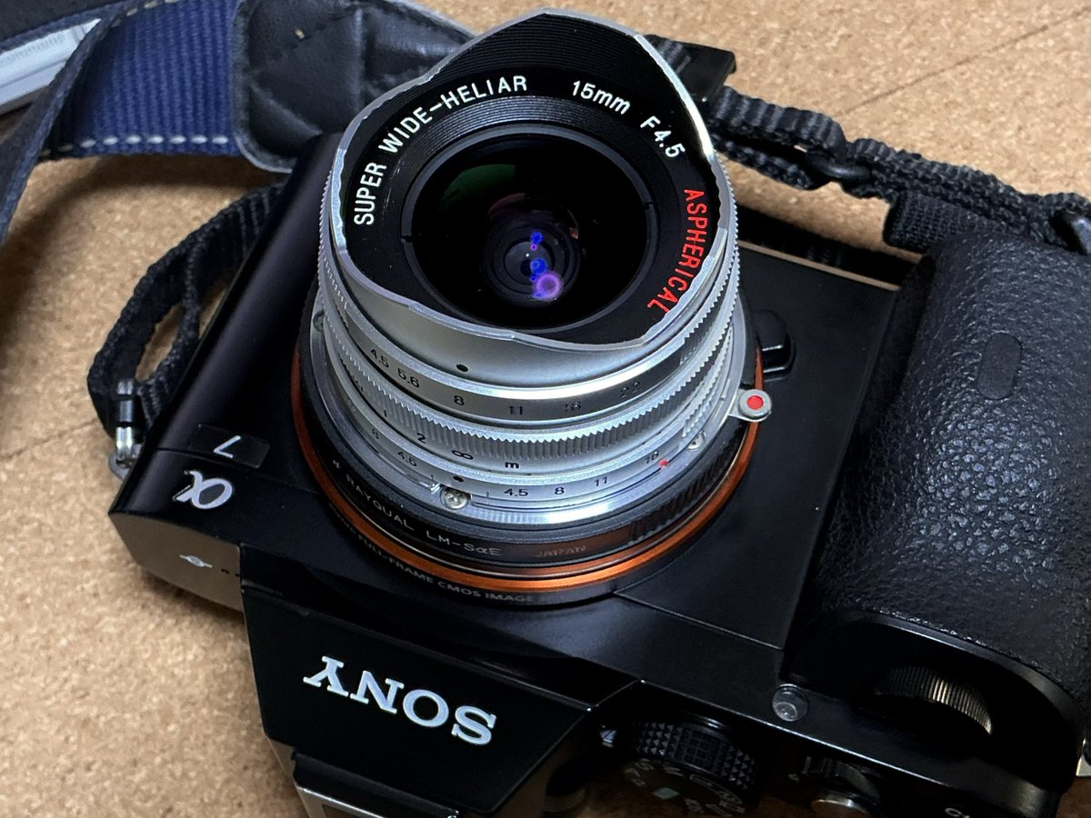 Voigtlander SUPER-WIDE HELIAR 15mm F4.5 Aspherical (初代)を
