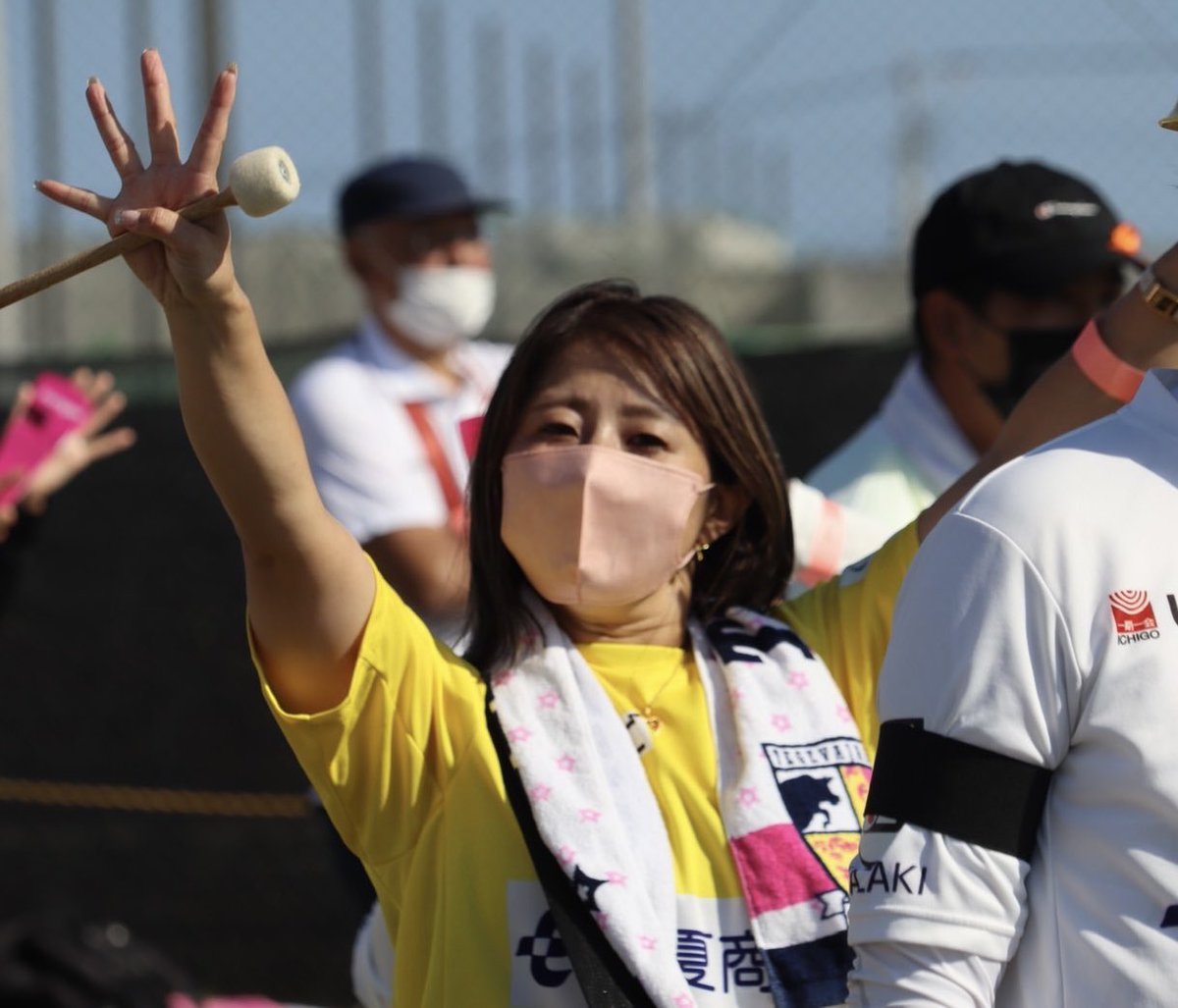 わたし·····どうしても行くことができないのだけど、全力で念を送る