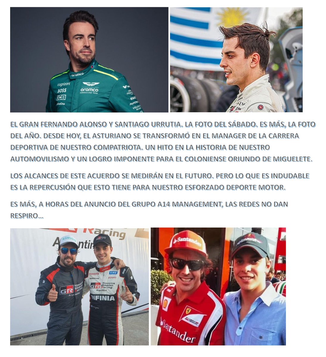 *LA FOTO/NOTICIA DEL SÁBADO. QUE DIGO !!! LA FOTO/NOTICIA DEL AÑO !!!*