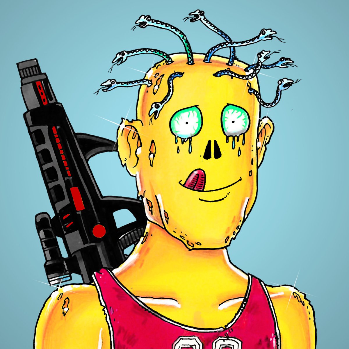 JungleFreaksNFT's tweet image. Some amazing freaks on or near the floor right now... 
easy entry point for those wanting to add some OG 2021 NFT awesomeness to your collection.

Kinda amazing to think that each trait was hand-drawn and then colored in on paper before being scanned in!🔥

22 to .05
46 to .10
53…