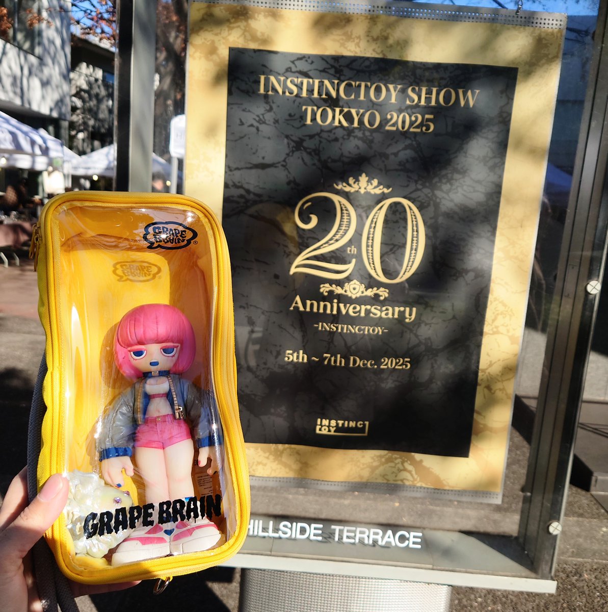 INSTINCTOY SHOW TOKYO 20周年フィギュアサイン入りポーチ付 INSTINCTOY SHOW TOKYO2025 20th Anniversary‼️に着きました。 抽選