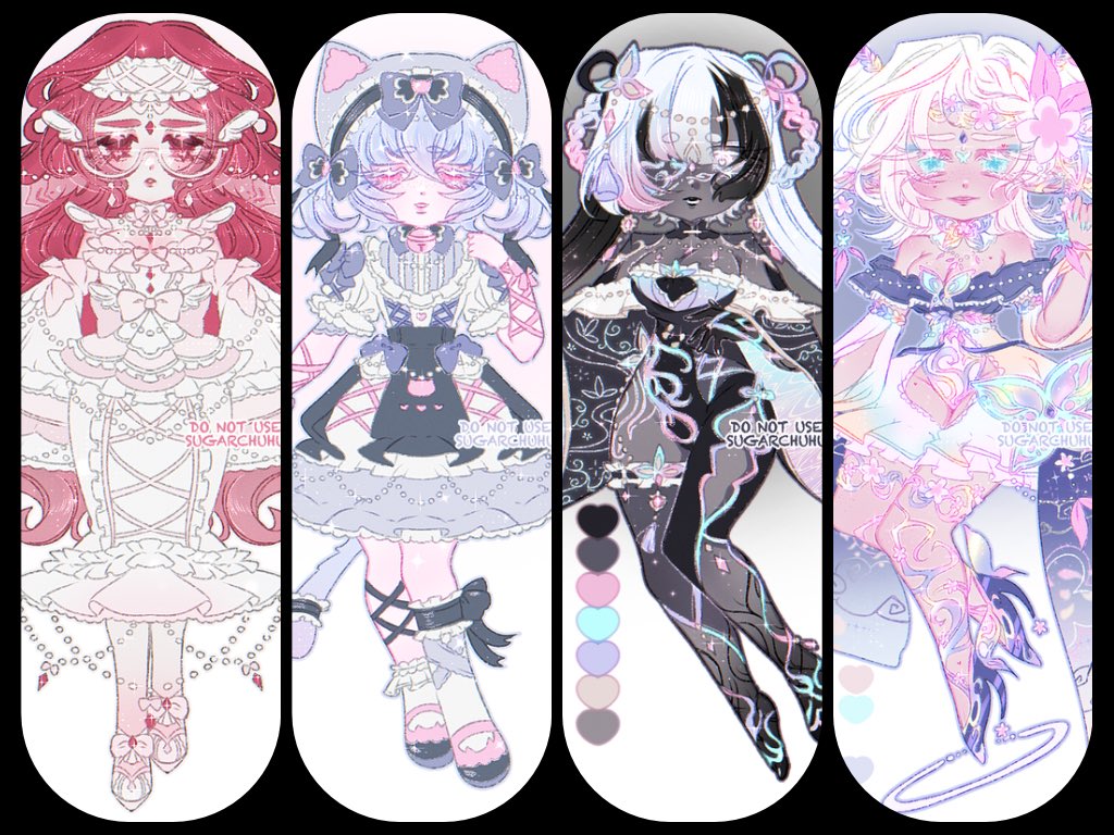 SugarChuHu's tweet image. ✦ ┈10% Sale ┈ ✦
╰┈➤ VGen Adoptable &amp;amp; Outfits 
╰┈➤ including Commercial use.

✦ Payment via VGen Only.
╰┈➤ Link in comment!
#VGenShop #Adoptable #VGen
