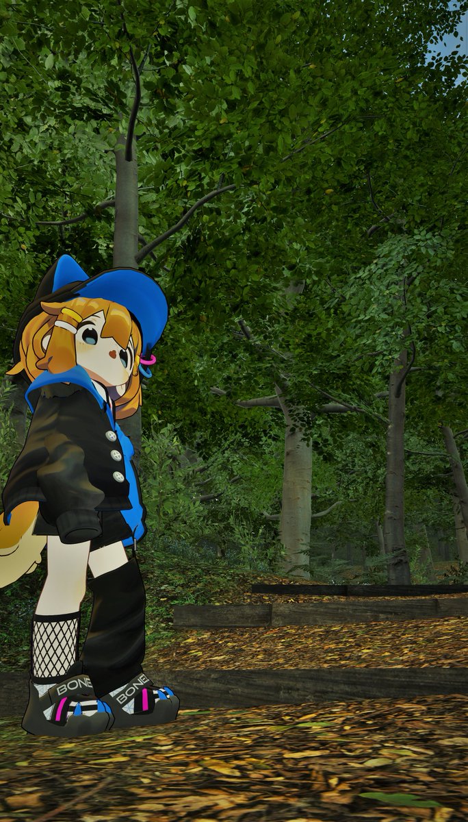 【ワールド>>思索の森 ⁄ Waldeinsamkeit】vrchat.com/home/world/wrl…