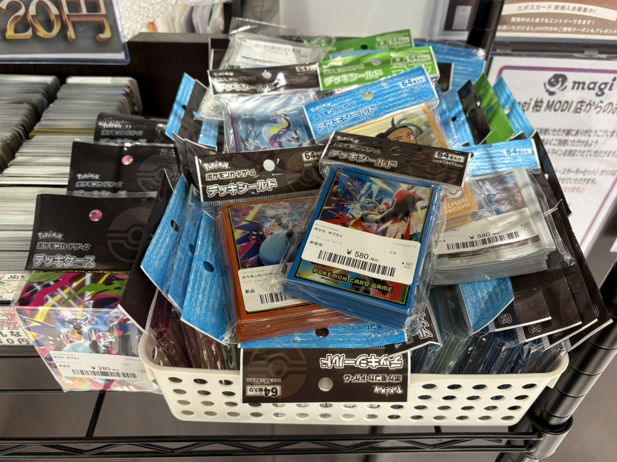 ポケモンカードゲーム　サプライ　デッキシールド　デッキケース　まとめ売り 🔥販売情報🔥】 🌟ポケカ サプライ品🌟 ✨デッキシールド＆デッキ