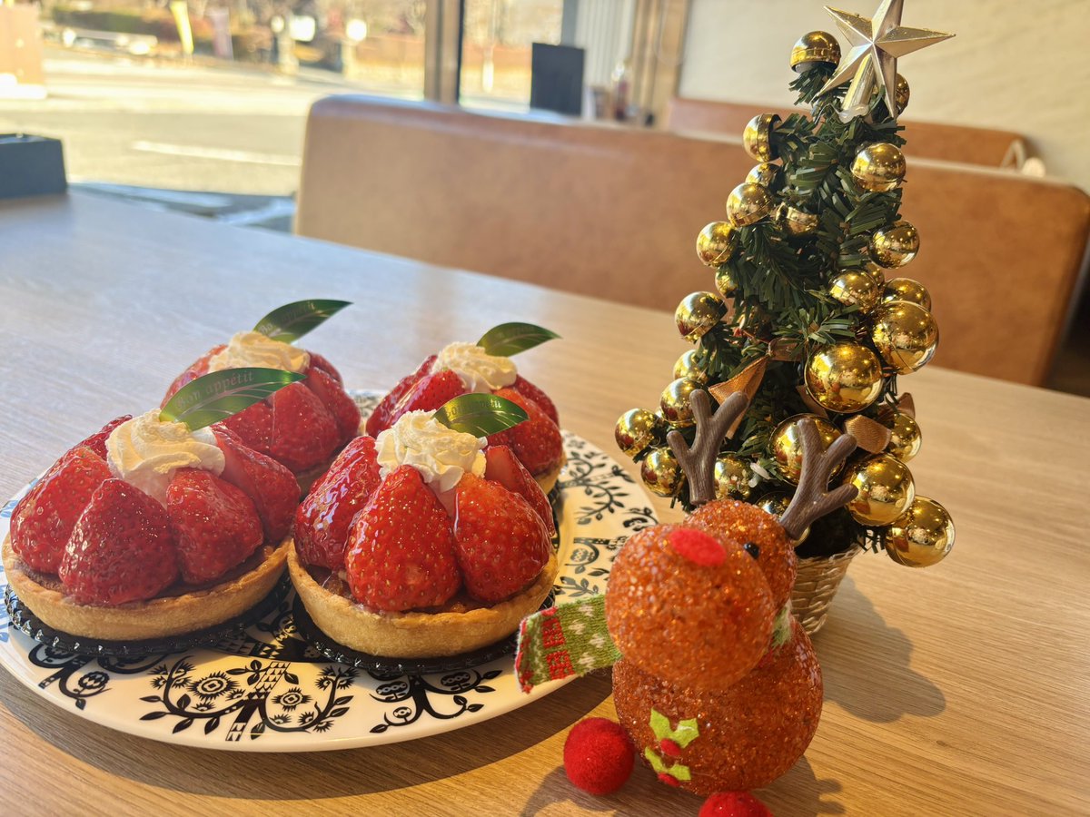 いちごの里で採れたいちごを使用した
✾ #3号いちごタルト✾
ひと口ごとに広がる甘さとフレッシュ感をお楽しみください🍓✨

 #日光  #日光東照宮  #観光  #いちごの里カフェ日光店  #カフェ  #タルト