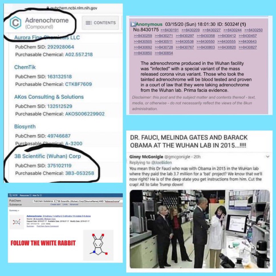 <a href="/Gr0gu_Gr33n/">Grogu Green</a> Now another kicker- Minnesota is the home of 3M- 3M holds the patent for Adrenochrome.

3M also made massive massive profits from Covid. 

Fauci was also highly in with Mayo Clinic of Southern Minnesota. 

Coincidence that Tim Walz worked as a teacher in China ? And they say that