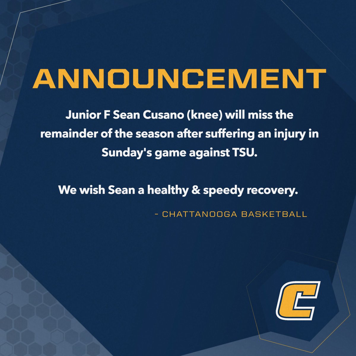 GoMocsMBB's tweet image. Injury update. 📝