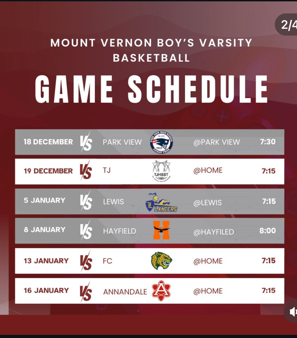Amani_Matowo's tweet photo. My upcoming basketball schedule this season. Great win last night against a tough McLean team 60-57. Langley tonight. Highlights coming soon. https://t.co/aKXEKt6tRR