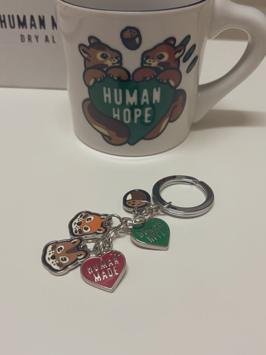 My mug & keyring arrived 🥰🥰🥰 #Humanhope #humanmade #jhope