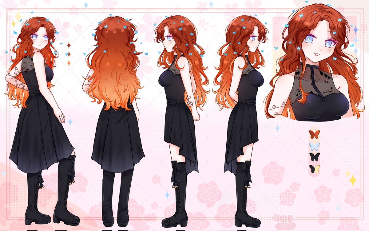 Reference sheets I made Some time ago 💖✨

#Commission #referencesheet #art #ArtistOnTwitter #comision #VGenComm