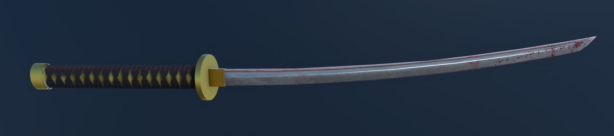 MedismosDev's tweet photo. Open for commissions.

Recent pieces: battle-axe, bo staff, katana, baton.

#RobloxStudio #RobloxDev #Roblox #GameArt #3DModeling #Weapons https://t.co/Hf7a1T9tvI