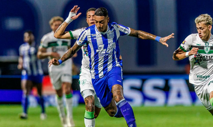 venecasagrande's tweet photo. Destaque do Avaí neste ano, Alef Manga vai jogar a Série A em 2026. O atacante está a caminho do Remo. O vínculo será de uma temporada. O jogador vai assinar o contrato neste final de semana.

Foto: Avaí https://t.co/491xoYn05U