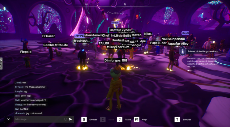 Dimiurgos108's tweet photo. Proof of play of the Othergames in Otherside. EPIC FREE events in Otherside. $APE + NFTs. @yugalabs @BoredApeYC @honeybd @yourmom @Timmygspt @morethenhype @MakaveliDlaCruz
#ProofOfPlay #OtherGames #Otherside #ApeCoin #ApeChain #KodaNexus https://t.co/2P12BN6Tvl