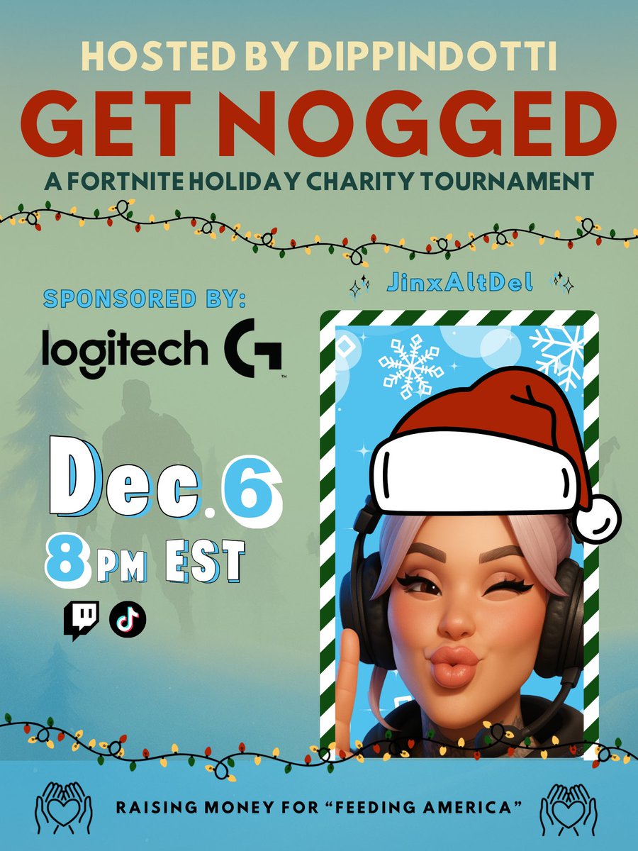 Big news today is my first ever fundraiser! Tonight is a tournament hosted by <a href="/dippindottii/">DippinDotti</a> and I couldn’t be more excited to jump in! 💥 All proceeds go to @feedingamerica an incredible org working with over 200 food banks and 60,000 meal programs to deliver nutritious food to