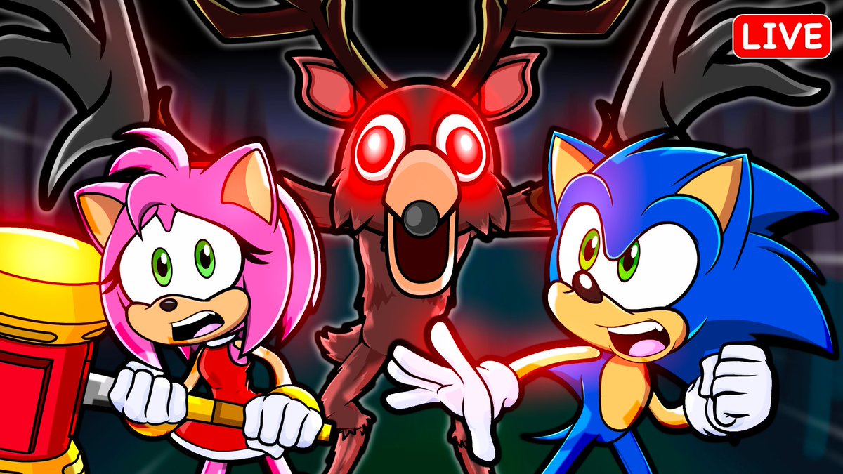 Sonic and Amy try to Survive
99 Nights in the FOREST in ROBLOX, LIVE!!

(Link in Thread 🧵)

#Sonic #SonicTheHedgehog