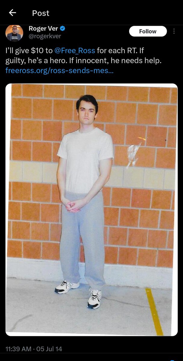 bc1984adam's tweet image. Pardon Samourai. 

@RealRossU @rogerkver please help spread the word. You know what is at stake. 

@POTUS @realDonaldTrump