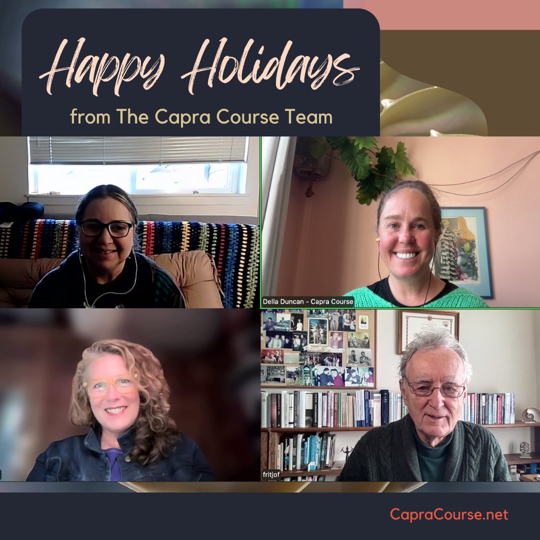 Fritjof Capra's Capra Course tweet media
