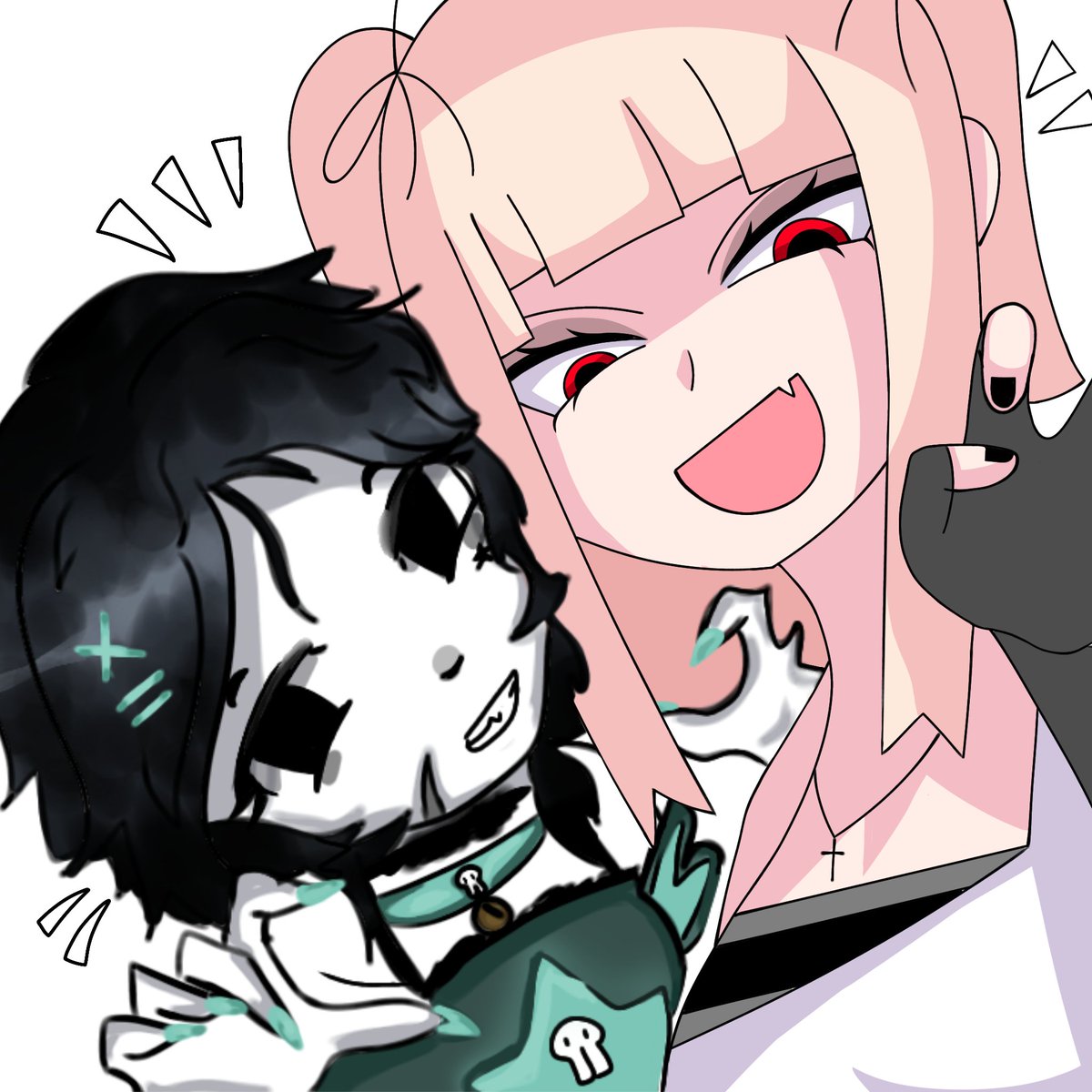 Aishaa0730's tweet photo. Art collab with my emo pookie! :0 #art #Collab  #artcollab #ocart #oc #drawingart #drawing #refrence https://t.co/5IaGqPCtAJ