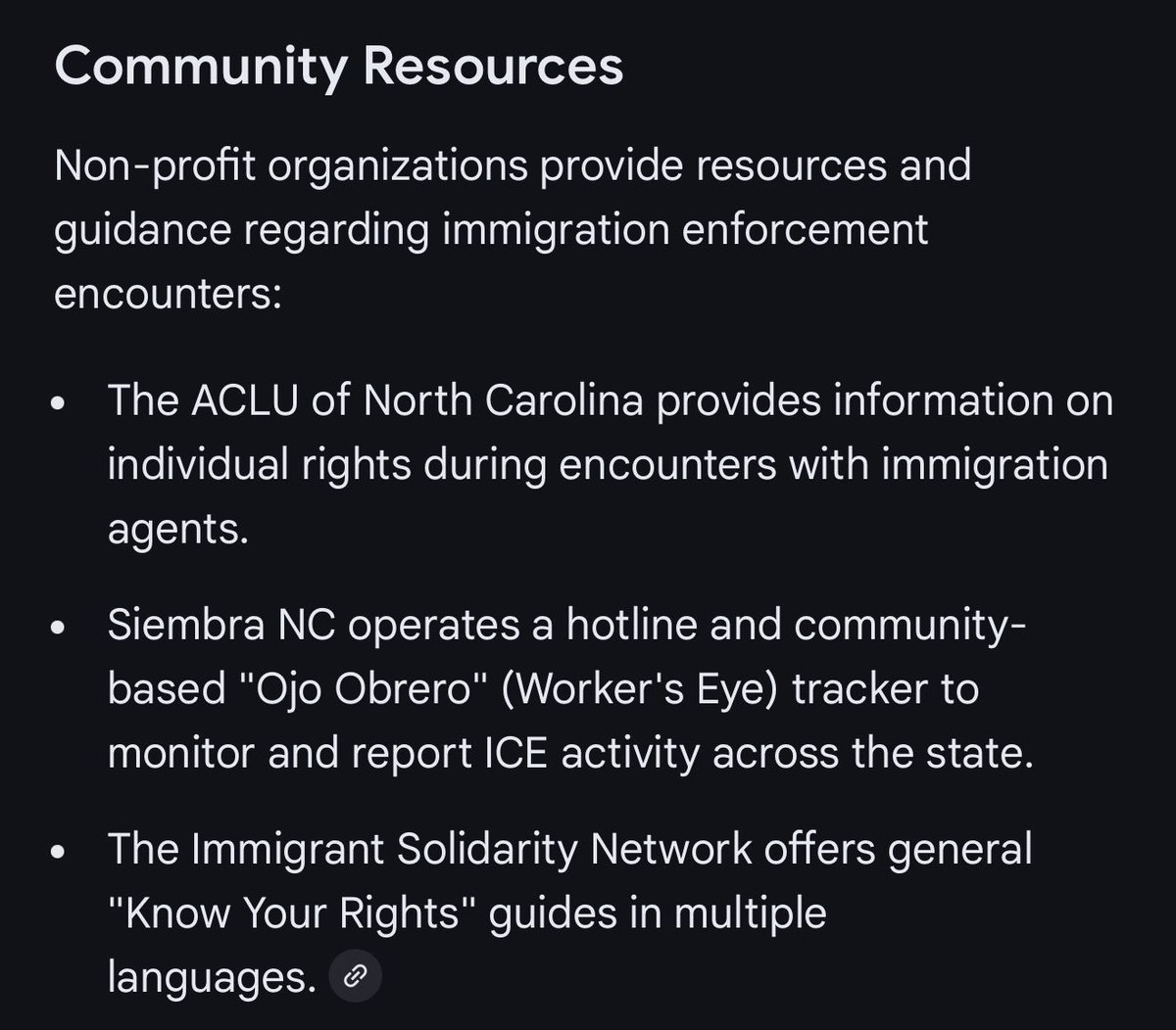 MediumGrace's tweet image. Why is this #NorthCarolina #NGO allowed to report on #ICE activities and movements, @DHSgov @ICEgov?