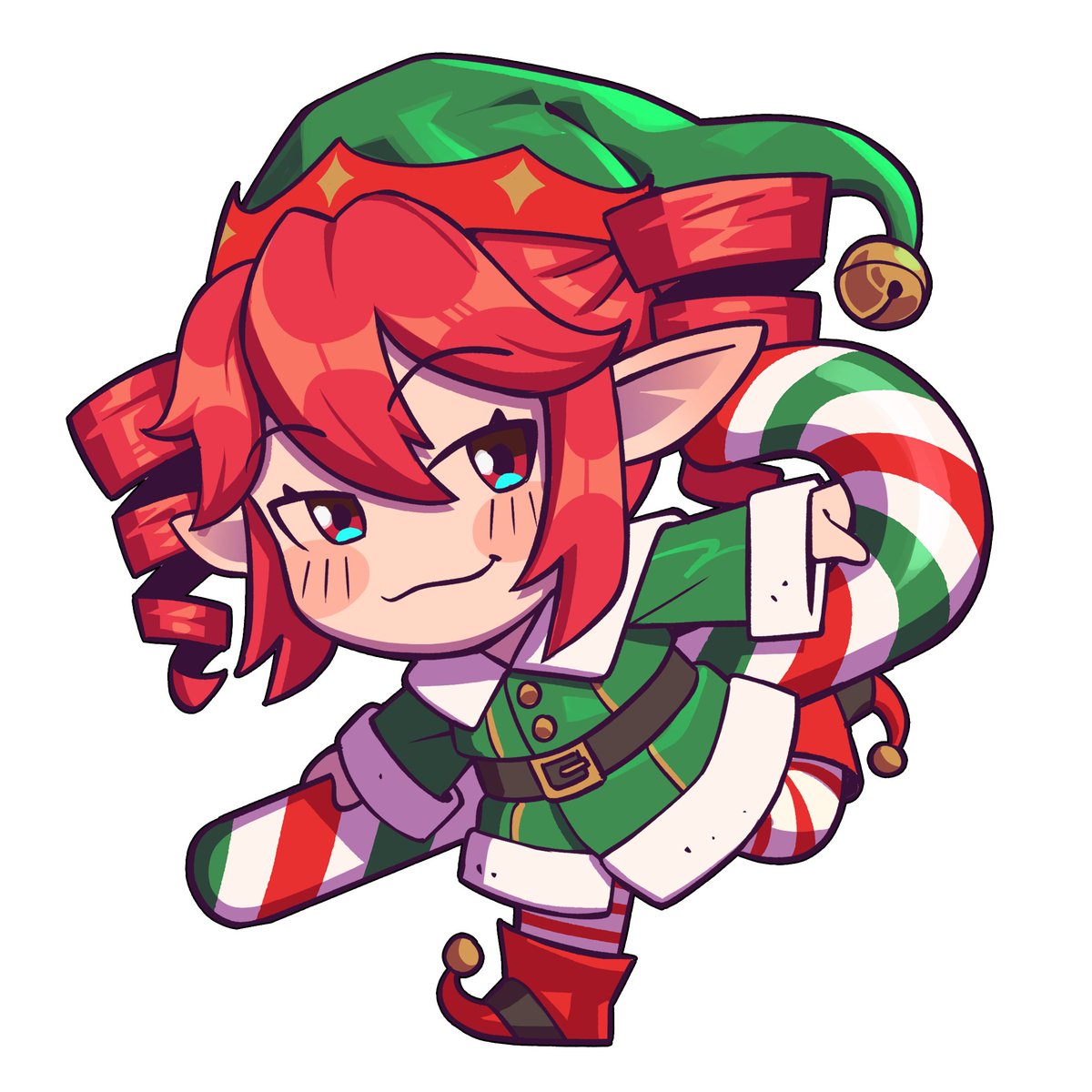 Triple Baka Christmas stickers!